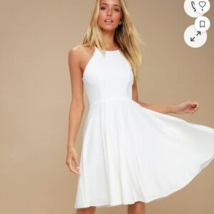 Lulus Women's White Dress
